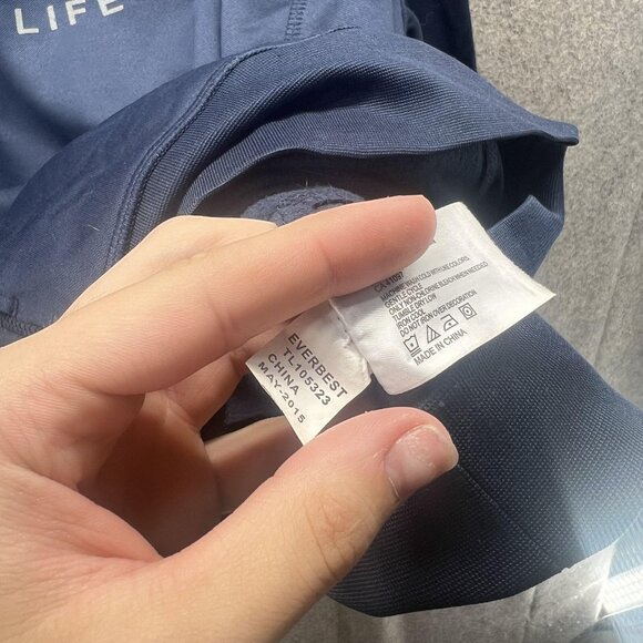 Greg Norman Sweatshirt Mens Large Blue Attack Life Shark Golf Crewneck Pullover - Picture 11 of 12